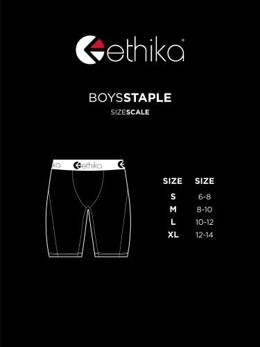 Ethika Boys Staple Bokser Kratak | Native Orange