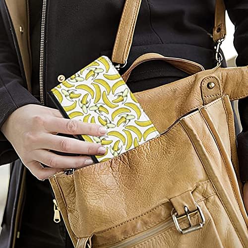 Banana Peel tiskani pasošni držač pasoša Cover Cought s karticom Slot PU kožne putne isprave Organizator zaštitnika
