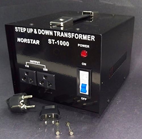 Norstar ST-1000 pojačani i prekida transformatora i napona, 1000 W, zaštita osigurača i dva osigurača, 110/220 volt volt