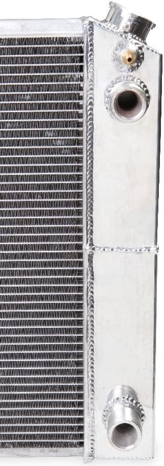 Novi Frostbite aluminijumski radijator, 3 reda, dual pass flow STYLE, 2.20 debljina jezgre, kompatibilan sa 1967-1972 CHEVY C10 GM