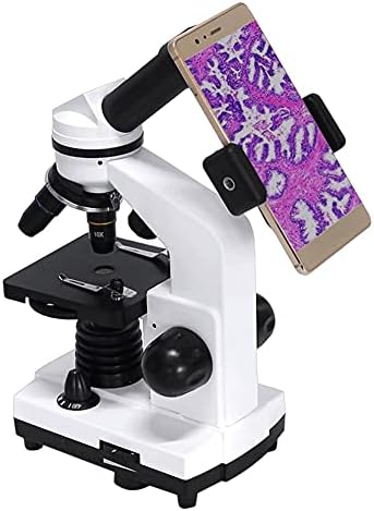 Czdyuf profesionalni biološki mikroskop spoj LED Monokularni Studentski mikroskop Adapter za biološko istraživanje pametnog telefona