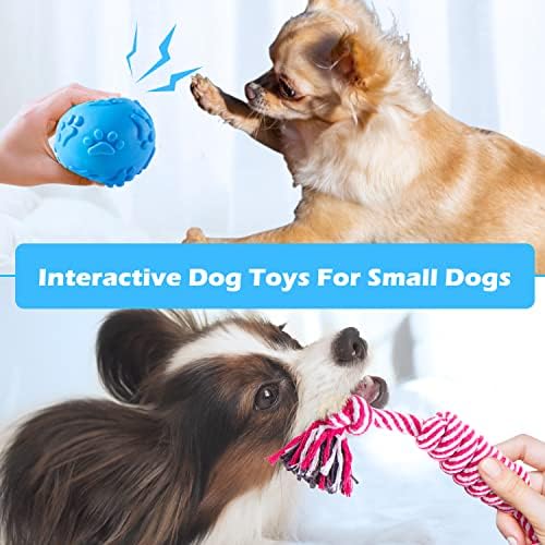 Heibizi Puppy Toys za teške pse, psečke igračke za male pse, štenete zube igračke za žvakanje, male igračke za pse sa punjenim škripavim