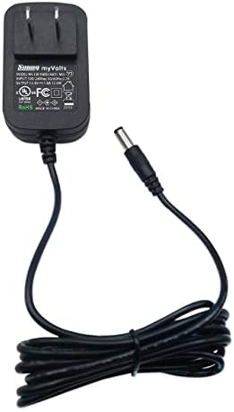 MyVolts 12V adapter za napajanje kompatibilan sa / zamjenom za Nady Encore 200 bežični MIC sistem - US Plug