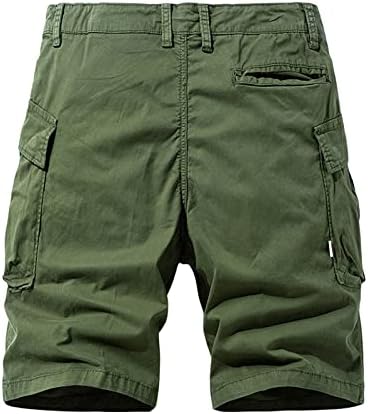 Muške kratke 2023 Ležerne ljetne hlače za letnje pantalone čipke sa labavim ravnim zvezom s džepovima klasične redovne dukseve