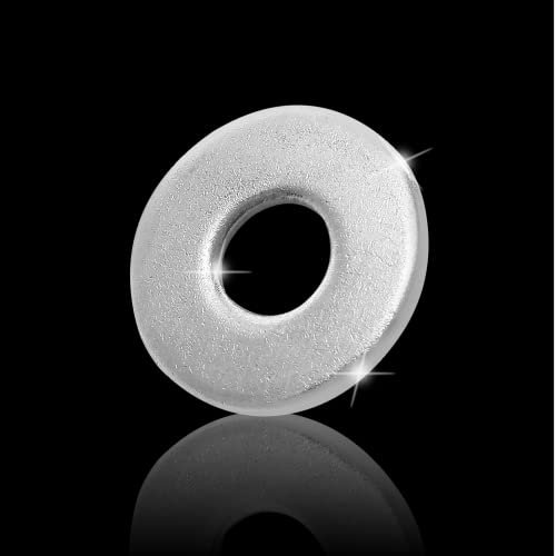 Phituoda 100pcs Nehrđajući čelik Perilice za odbojke za vijčanu upotrebu, metalne ravne perilice za kuću, automobilsku i trgovinu