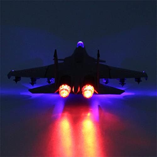 Csyanxing 1/100 skala Legura F-22 avion Borac napad avion Model Pull Back simulacija Fighter Model vojnog aviona sa zvučnim svjetlom