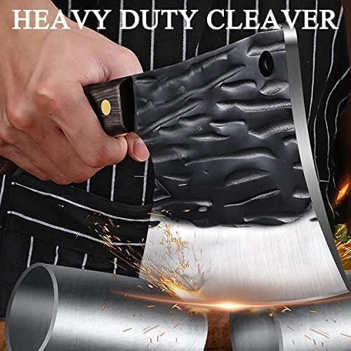 Omesio UMF Meso Cleaver Heavy Duty Copper Cheapper Cleaver Mesno kostni rezač Mesar Cleaver Nož Veliki rezanje helikopta