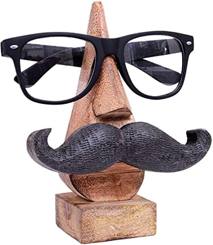 BELEXY nosač naočala za naočale / drveni nosač / drveni nosač spektakla / držači za naočale / natječaj za stol / stol držač za naočale / ručno rađena beard stalka za uredski kućni dekor