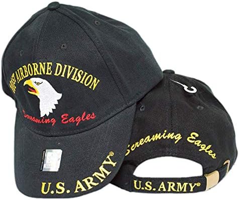MWS američka vojska 101ST Divizija u zraku vrisak orlova crna kapa šešica 3D 4-04-D