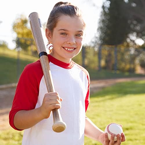 Bejzbol naušnice za žene 3D Bejzbol kap naušnice bejzbol palica viseća naušnice Bejzbol nakit za žene mama Fan poklon