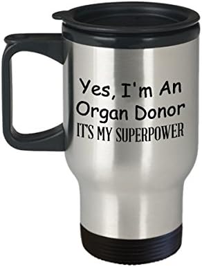 Crkve organisti za kavu Travel Milica Najbolji smiješni unični čaj Savršena ideja za muškarce Žene Da im donator organa Njegova moja