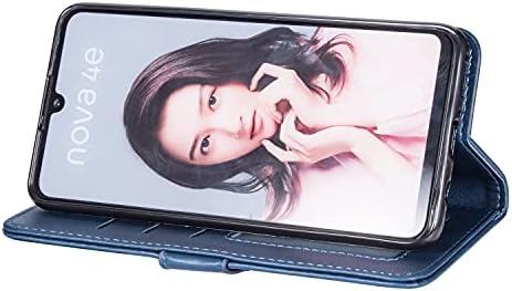 Torba za mobilne telefone za zaštitni rukav Huawei P30 Lite Wallet, PU kožni zaštitni nosač rukavska nosača funkcionalna zaštitna