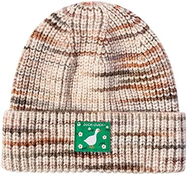 Šešir vunena hladna zaštita topli modni vanjski zimski ušni ženski Roll strehe šešir šeširi veliki ludi šešir