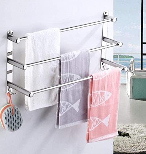 Ručnik, ručnik za ručnike, zidni ručnik sa ručnikom, ručnik od nehrđajućeg čelika, za kuhinju kupatilo40 / 50-60 / 70/80 / 90cm-60cm-3_pole