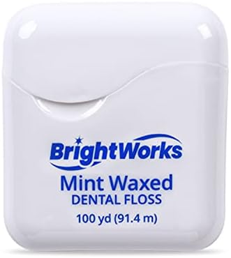 BrightWorks Dental Floss Mint Voštana-100 Metara