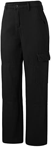 Jean haljine za žene Plus size 3x široke pantalone za žene sitne dužine rada Demin kargo pantalone sa džepom