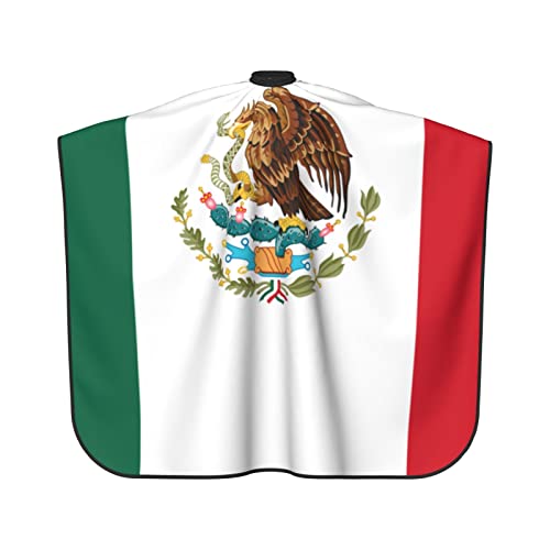 Meksiko zastava 3d tiskanje profesionalni brijač kape kose rezanje kose CUT SALON CAPE Frizerski pregača 55 x 66