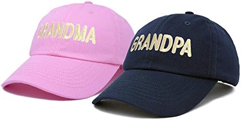 Dalix odgovarajući set vezenih šešira za baku i djeda