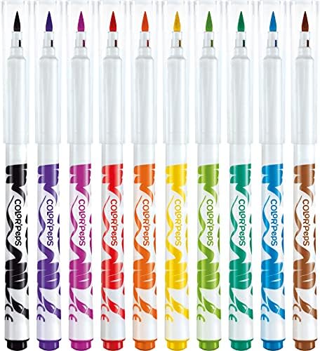 Naštenjeni boja'peps četka Vrh četkica ultra shvatljivi markeri, različite boje, pakovanje od 10