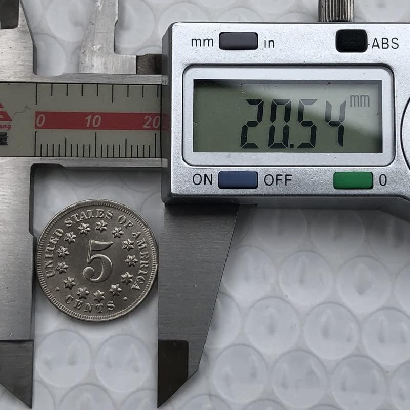 20.5mm1873 Američki nikl kovani novčići sa niklnim novčićima Antikni obrtni obrtni prigodni kovanice