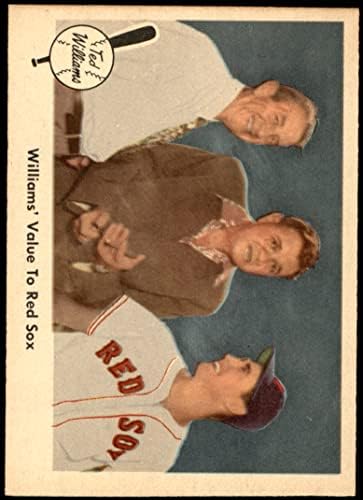 1959. Fleer 75 Williams Vrijednost za Sox Babe Ruth / Eddie Collins Boston Red Sox NM + Red Sox