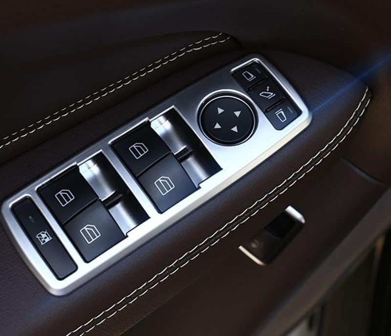 Novi zaštitni kontrolni poklopac prozora Kompatibilan sa Mercedes Benz GLS-Class X166 -2019 GLS350 GLS400 GLS500