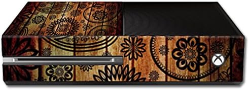 MightySkins koža kompatibilna sa Microsoft Xbox One-drvena cvjetna / zaštitna, izdržljiva i jedinstvena Vinilna naljepnica omotač
