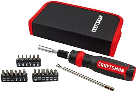 CRAFTSMAN odvijač za čegrtaljke, Multibit Set, 26 komada ,crni