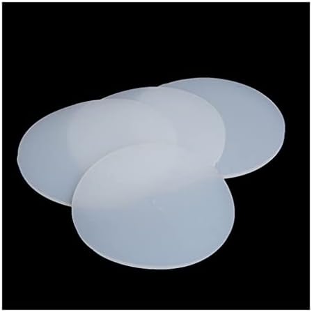 1kom Bijela okrugla Zaptivka od silikonske gume, 30 40 50 60 70 80 90 100mm Debljina prečnika 1mm čvrsta silikonska podloga otporna