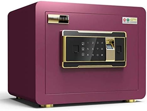 LUKEO Elektronska digitalna sigurnosna kutija, ormarići zidna sigurna kutija Cash Strongbox sa numeričkim ključevima brava za hitne