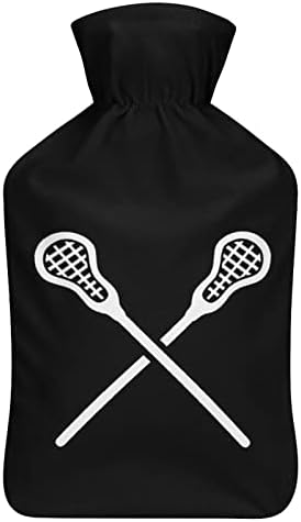 Lacrosse štapići Prekriženi termofor sa poklopcem slatka gumena vreća za toplu vodu za toplu vodu za kauč na razvlačenje