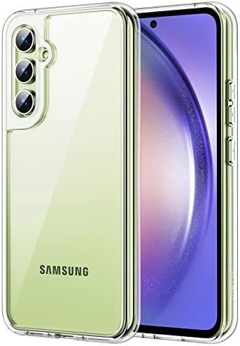 Kućište Jetech za Samsung Galaxy A54 5G 6,4 inča, ne-žutilački udarni branik zaštitni poklopac telefona, Hard PC nazad