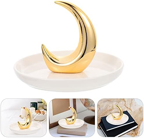Cabilock Domaći dekor 1pc Skladištenje Dekorativni eid tipka za uklanjanje tastera plodovi Desktop Zlatni dekor Vanity Tower prstenovi