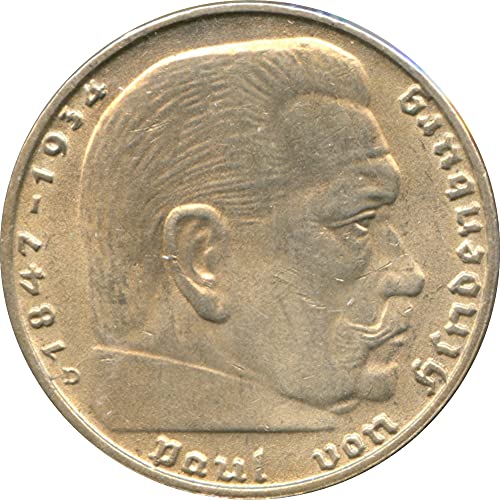 1939. de kovanica treći Reich period 1936-1939 Mark VF20