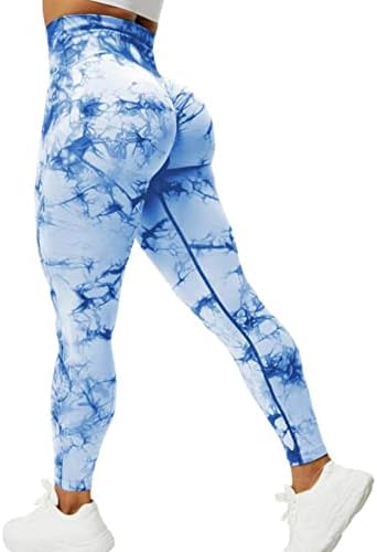 PowerAsia visokog struka joga hlače za žene, kontrola trbuha ruched guza podizanja vježbajućim pločama plijena