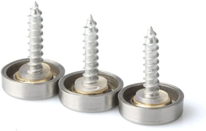 4kom ogledalo od nerđajućeg čelika reklama za nokte ukrasni nokti Cover Screw armature 16-50mm prečnik -