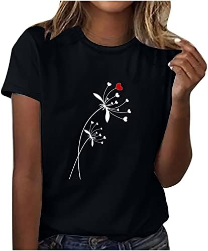 Najpopularnija majica za dame jesen ljeto 2023 odjeća modna kratka rukava Crewneck pamuk grafički salon majica 36 36