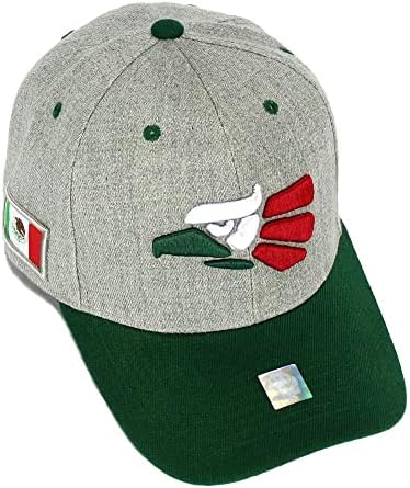 Meksički meksiko šešir Hecho en Mexico Eagle Aguila Podesivi kaiš stražnja zakrivljena Bill Baseball kapa