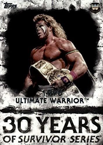 2018. Topps WWE Nextputirano 30 godina preživelog serije SS-4 Ultimate Warrior Warrestling Trgovačka kartica
