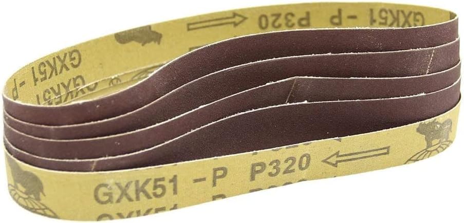 Ives komercijalni abrazivni pijesak remen 5 kom 520 * 20 mm abrazivni brusni pojasevi P60 - P320 za prijenosni nosač brusilice