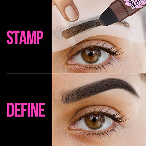 Imethod pečat obrva za komplet šablona obrva - Brow Stamp Refill puder za obrve, crno smeđe