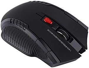 Bežični igru ​​Mouse, 2,4 GHz igre miš, inteligentno uštedu energije sa 6 tipki za računarski računar