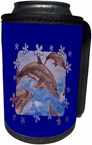 3Doze na mahune razigranih skakačkih delfina sa vodenim pločicama. - Može li se hladnije flash omotati