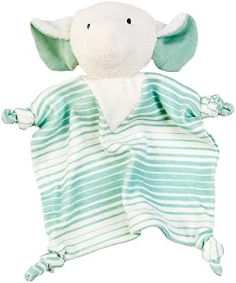 Ispod nila organskog pamučnog djeteta slona, ​​prekrivačica i ljubavna igračka na morskom povjetarcu Ombre stripe, 8,5 visoki