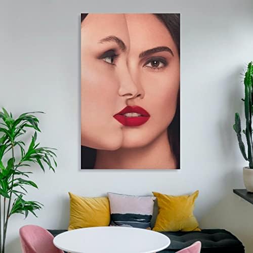 Plakati kozmetički Salon Posteri esencijalna ulja Beauty masaža opuštajuća masaža lica medicinski plakati za ljepotu platneni zid