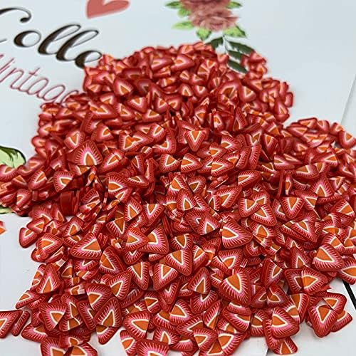 12g Nail Art 3D voćna mješavina dizajna sitni plodovi kriške polimerna glina DIY Beauty naljepnice za nokte ukrasi oko 400-800kom