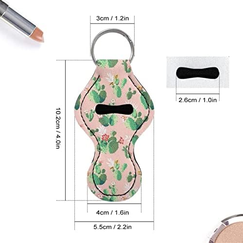 Za U dizajne neoprenski držač čaplje privjesak za ključeve za žene modni rukav s Čapljom torbica držač balzama za usne rukav