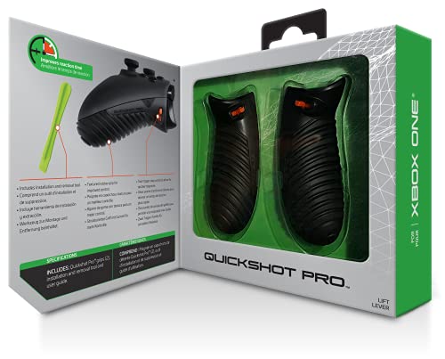 Bionik QuickShot Pro za Xbox One: Custom Grip i dvostruke brave za bratim za brže snimke i poboljšani igračnjača-BNK-9076 - Xbox One