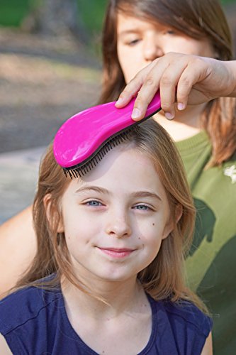 Detaljna četkica za kosu za djecu i odrasle EZ udara, Detangling, DeTangler, bez zapetljanja, klizi kroz kosu za vlažnu ili suhu kosu