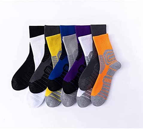 Uneedvog muških atletske jastuke čarape Neklizajuće čarape za fudbal, trčanje, bejzbol, košarku